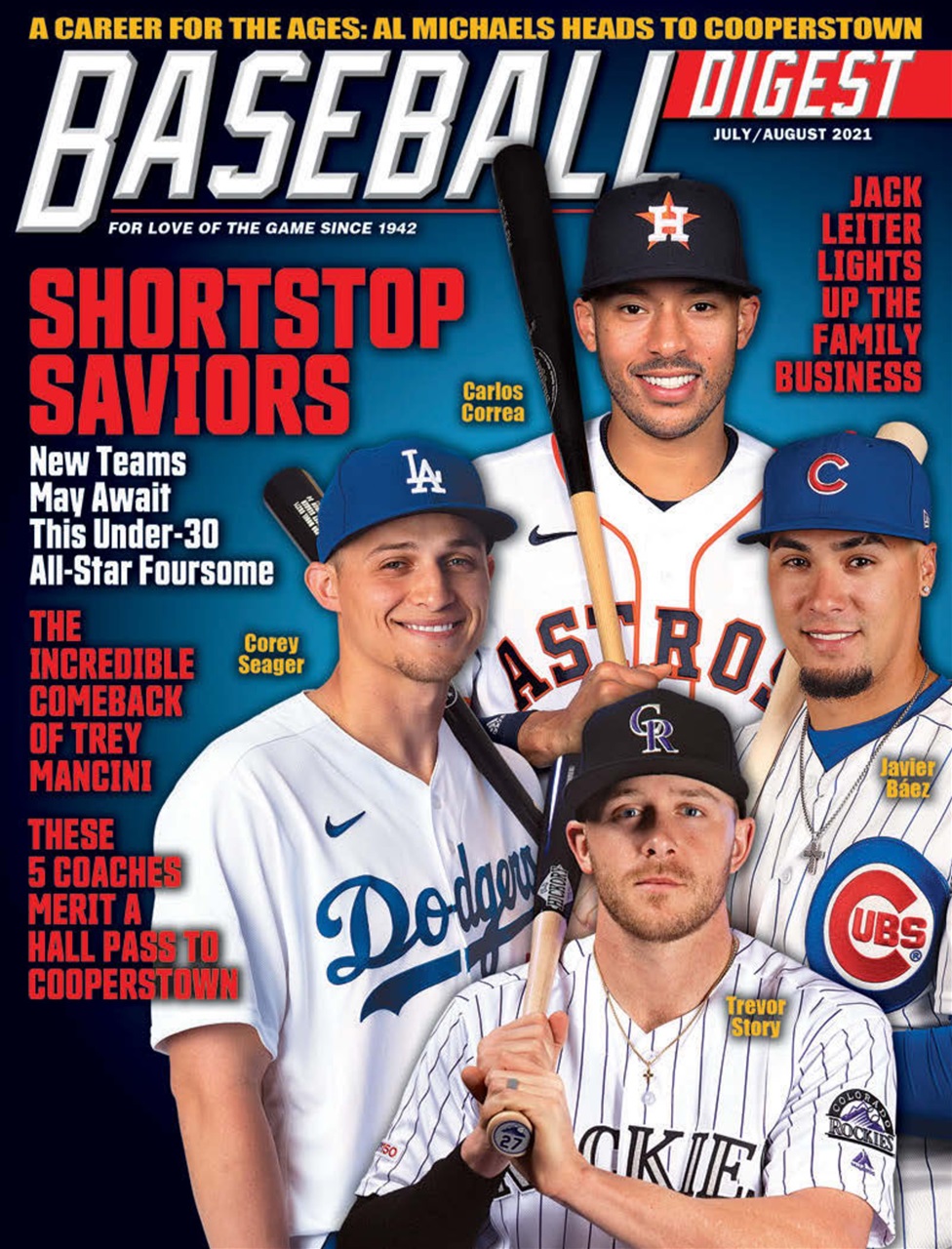 Baseball-Digest July 01, 2021 Issue Cover
