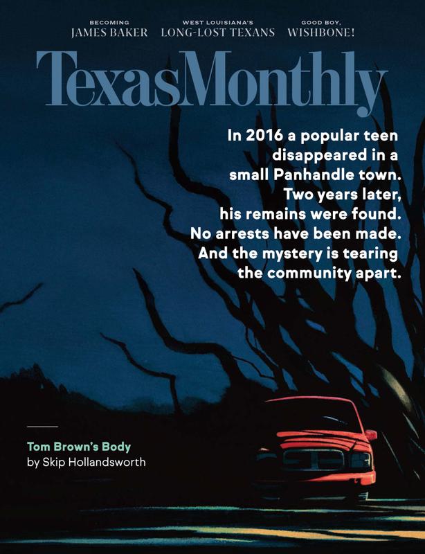 Texas-Monthly October 01, 2020 Issue Cover