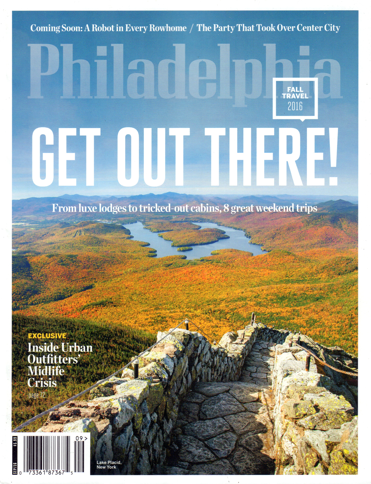 Philadelphia-Magazine September 01, 2016 Issue Cover