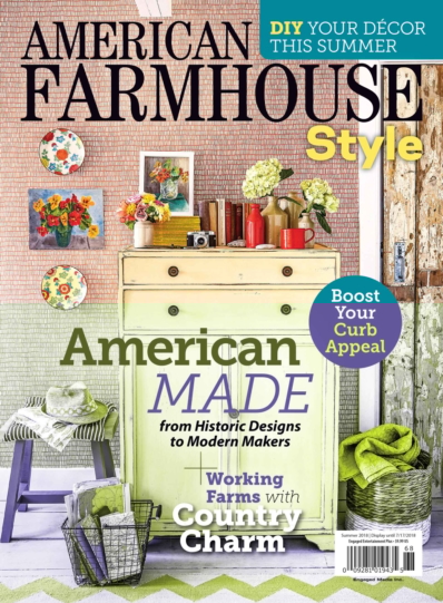 American Farmhouse Style June 01, 2018 Issue Cover