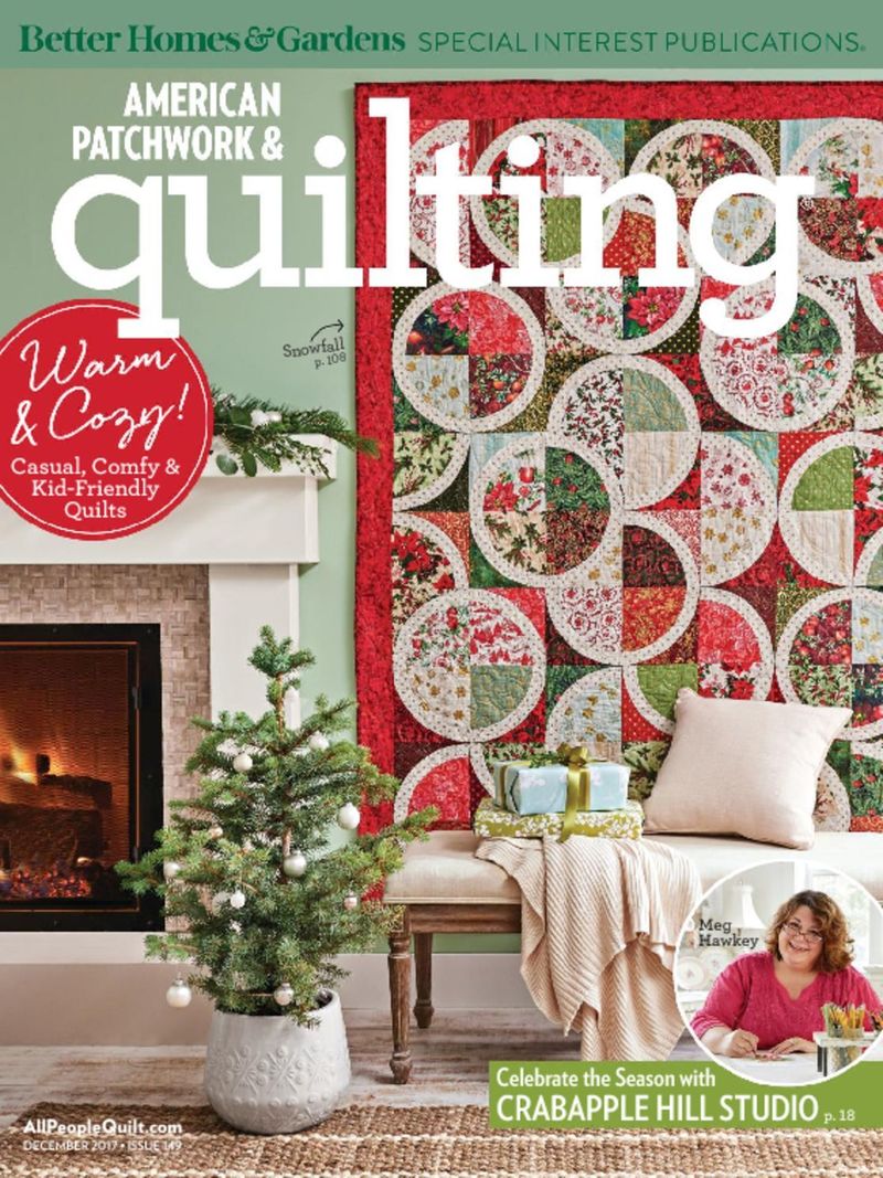 american-patchwork-and-quilting December 01, 2017 Issue Cover