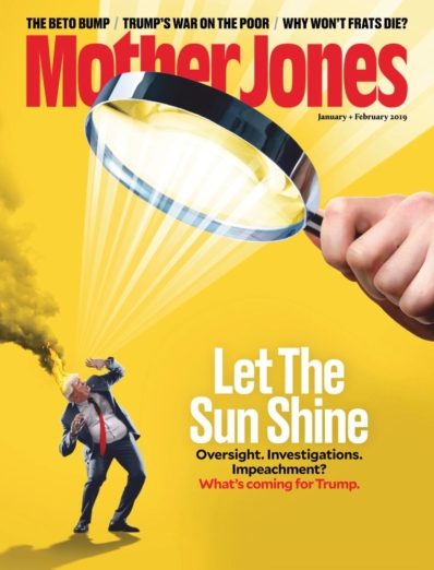 Mother Jones January 01, 2019 Issue Cover