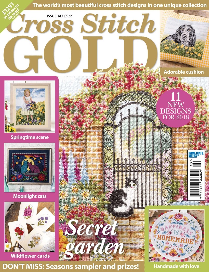 Cross-Stitch-Gold December 01, 2017 Issue Cover