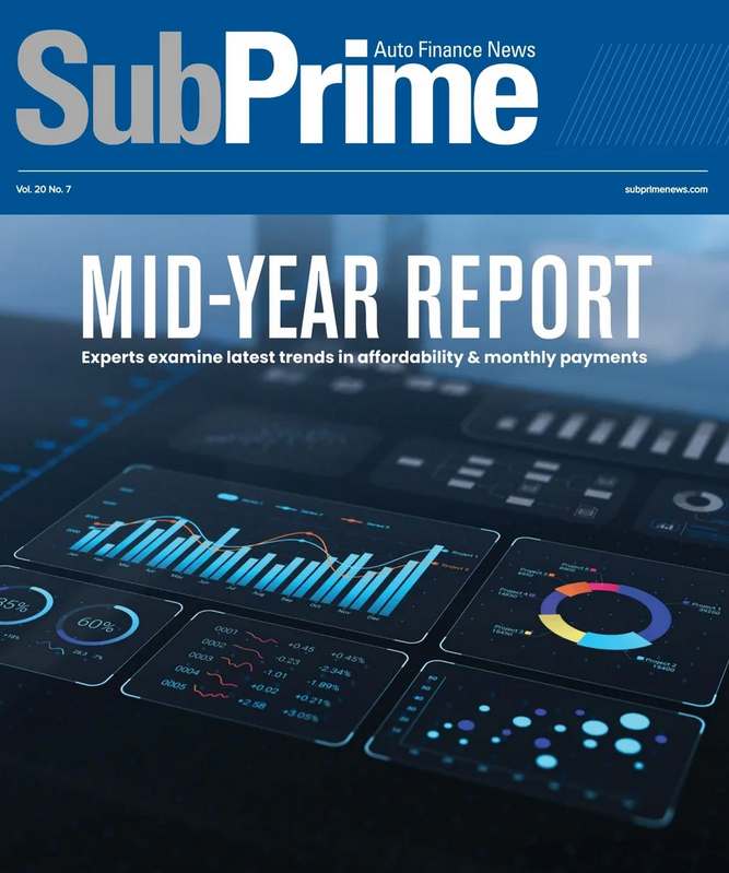 Subprime-Auto-Finance-News July 01, 2025 Issue Cover