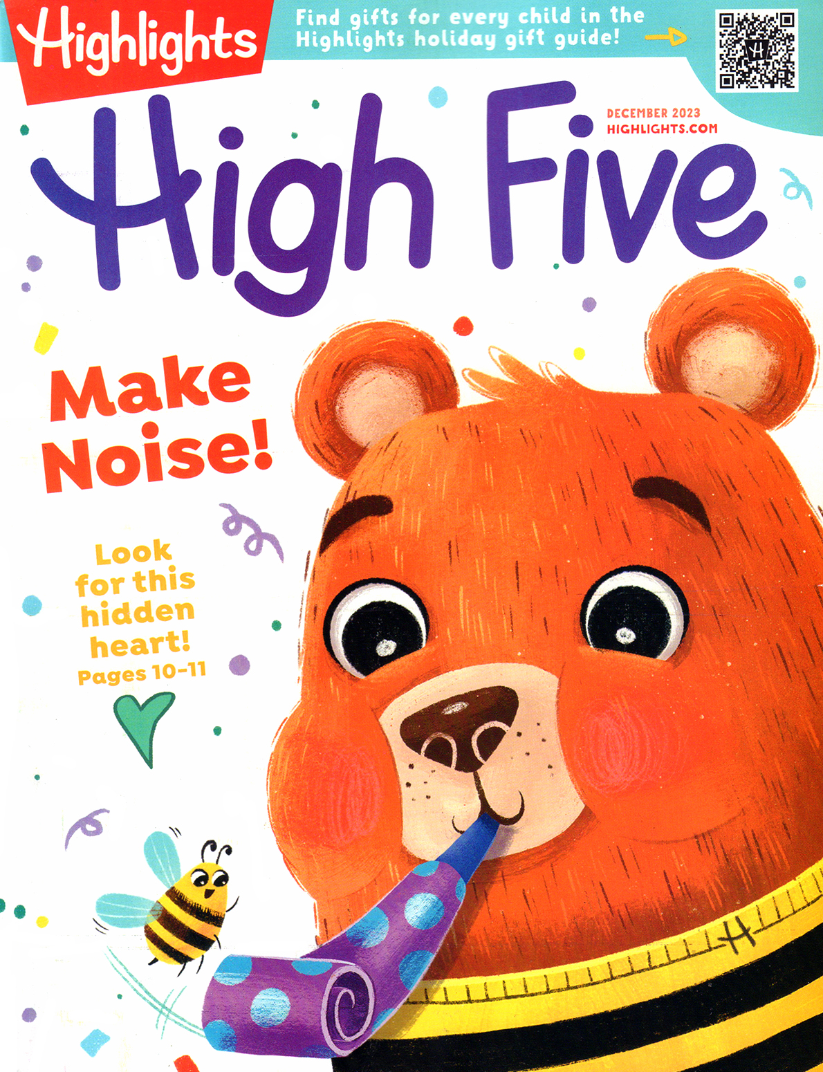 Highlights-High-Five December 01, 2023 Issue Cover