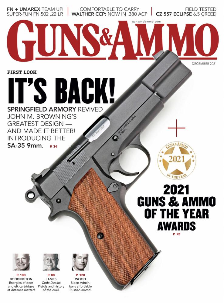 Guns-and-Ammo December 01, 2021 Issue Cover