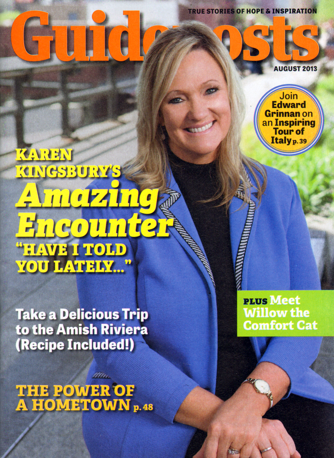 Guideposts August 01, 2013 Issue Cover