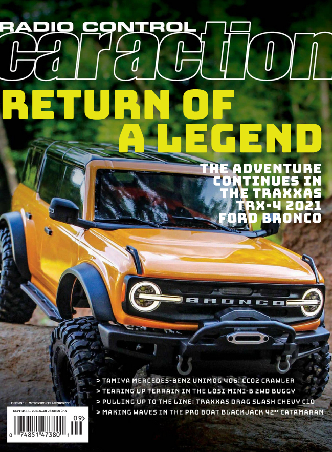 Radio-Control-Car-Action September 01, 2021 Issue Cover