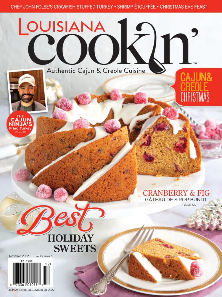 Louisiana-Cookin November 01, 2022 Issue Cover