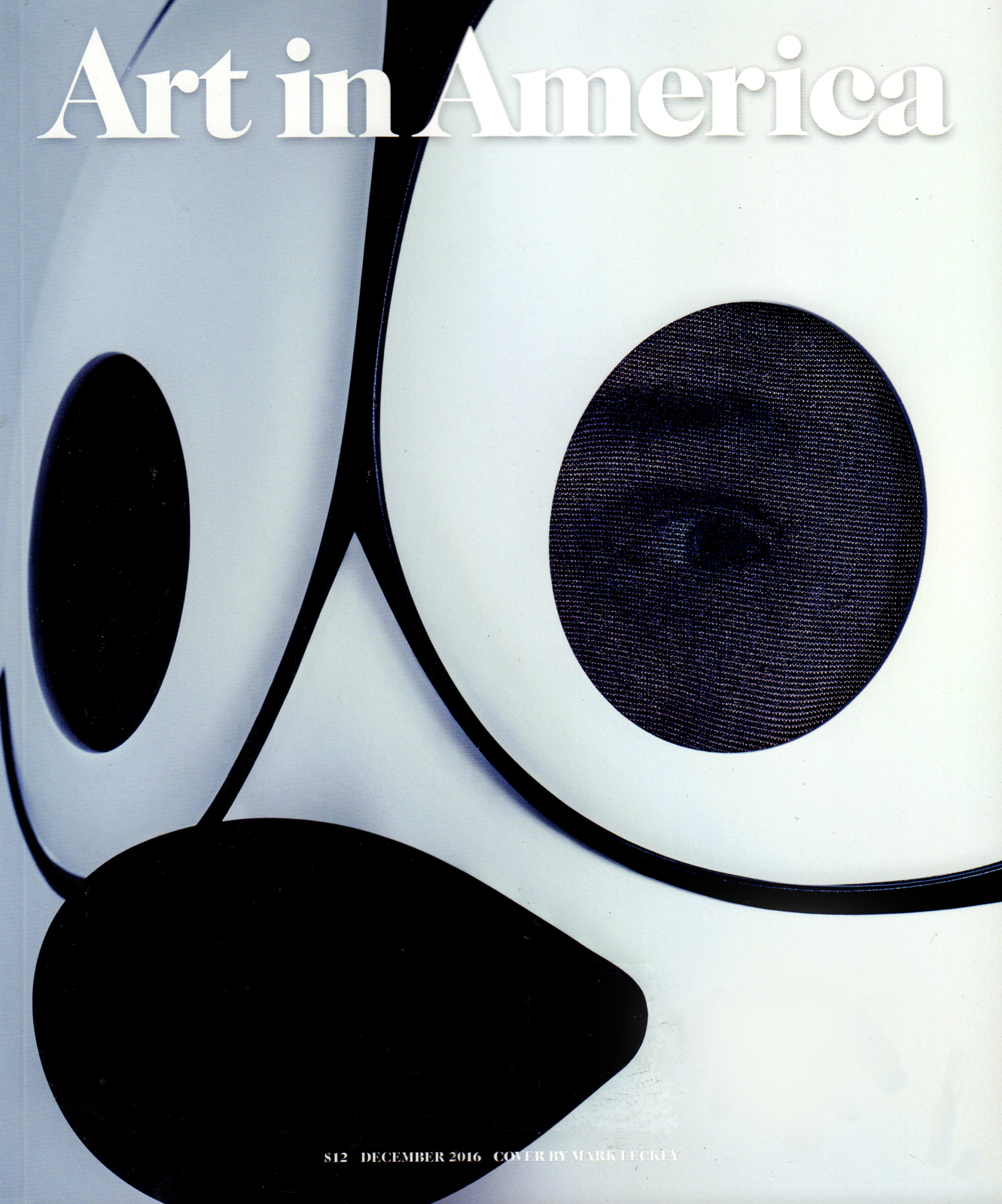 Art-In-America December 01, 2016 Issue Cover