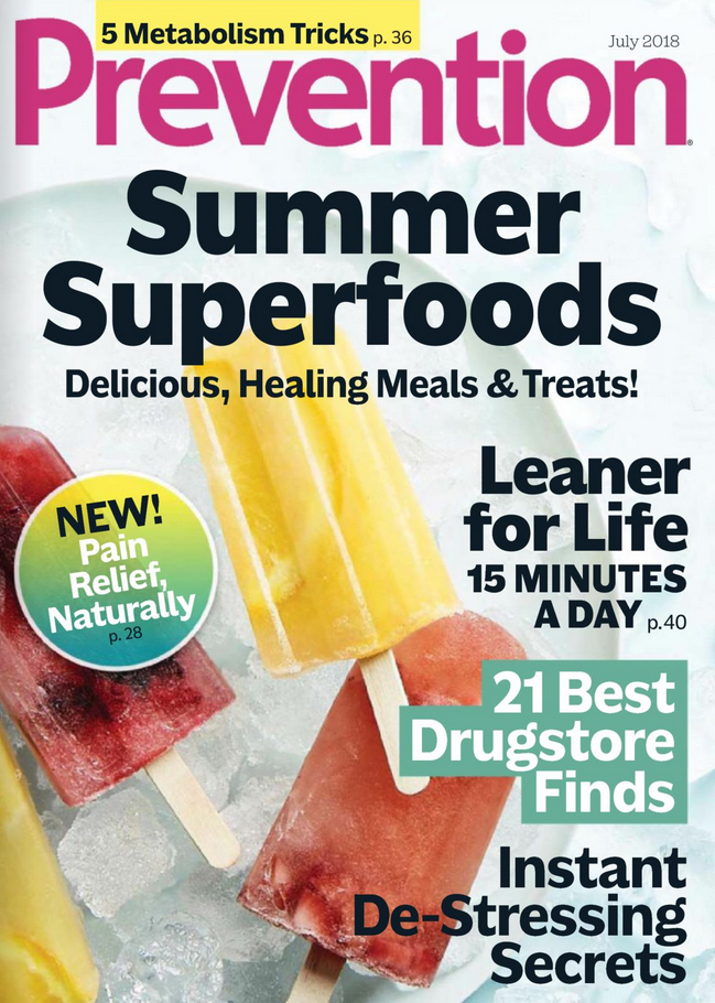 Prevention July 01, 2018 Issue Cover