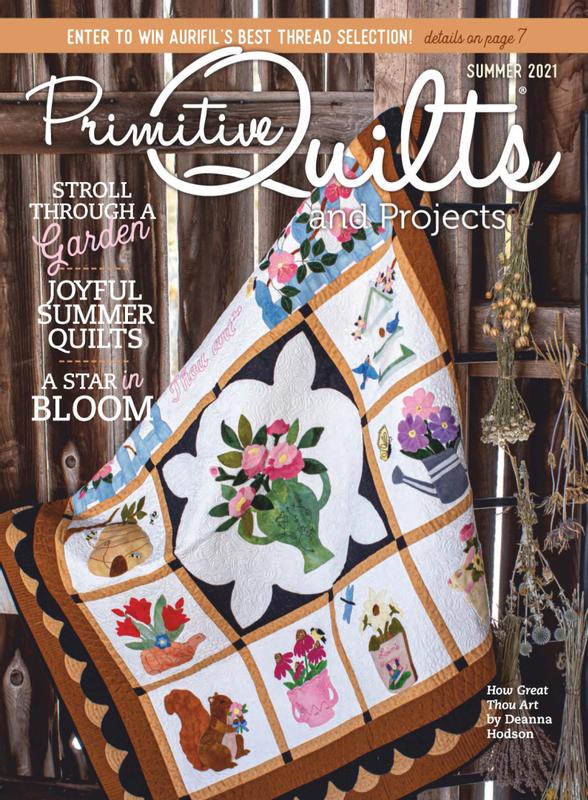 Primitive-Quilts-and-Projects June 01, 2021 Issue Cover