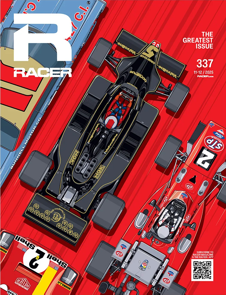 Racer December 01, 2025 Issue Cover