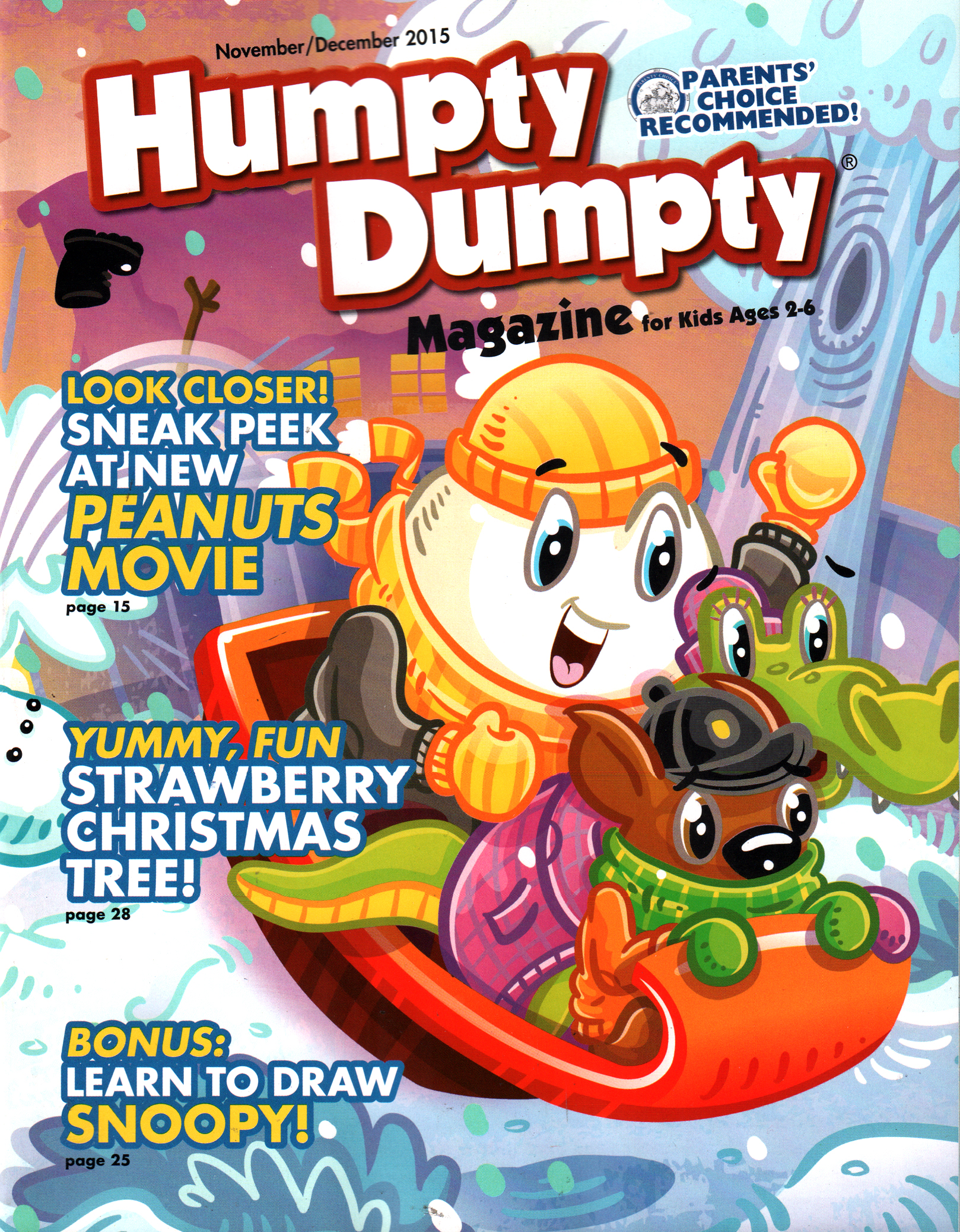 Humpty-Dumpty November 01, 2015 Issue Cover