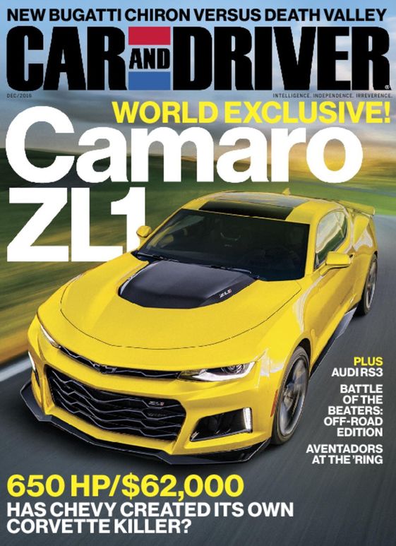 Car-And-Driver December 01, 2016 Issue Cover