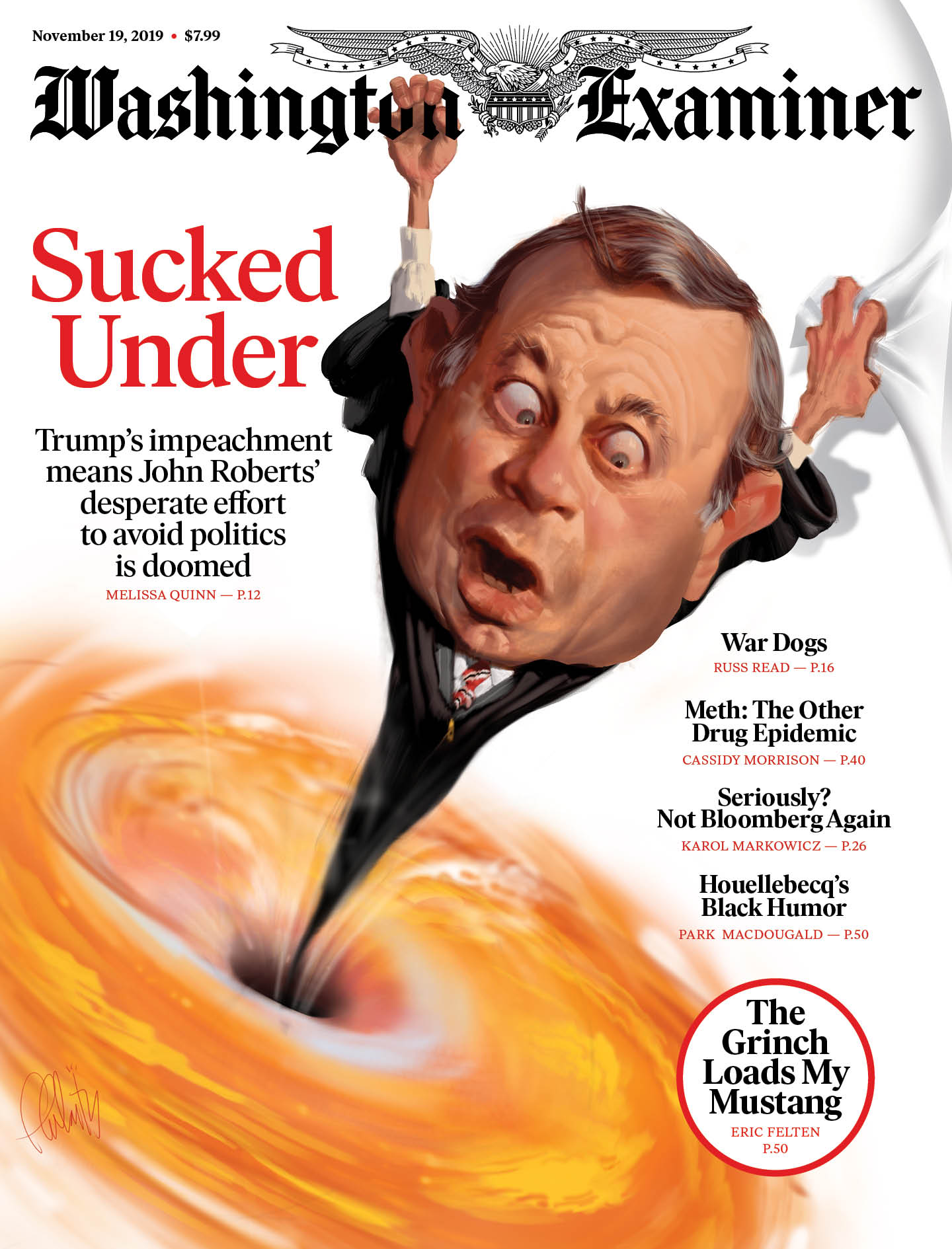 Washington-Examiner November 19, 2019 Issue Cover