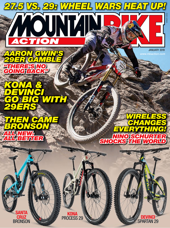 Mountain-Bike-Action January 01, 2019 Issue Cover