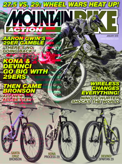 Mountain Bike Action January 01, 2019 Issue Cover