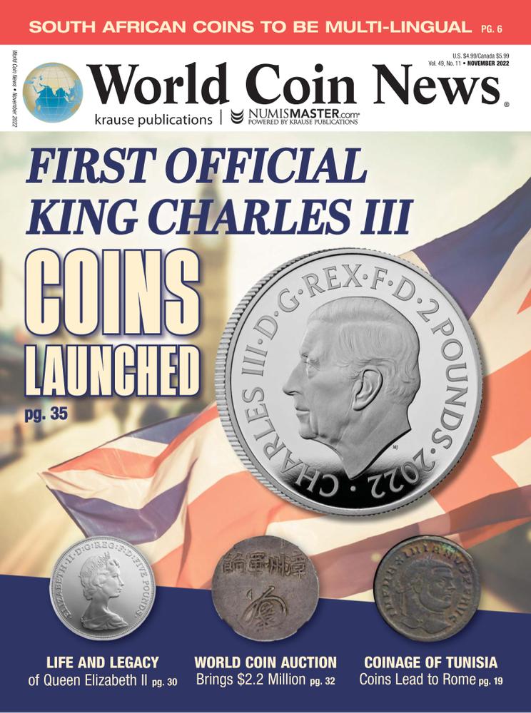 World-Coin-News November 01, 2022 Issue Cover