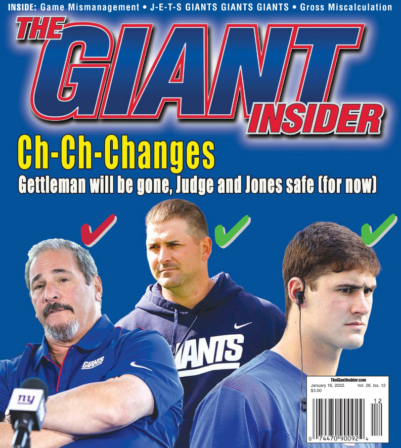 Giants-Insider January 16, 2022 Issue Cover