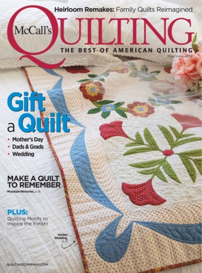 McCall's Quilting May 01, 2019 Issue Cover