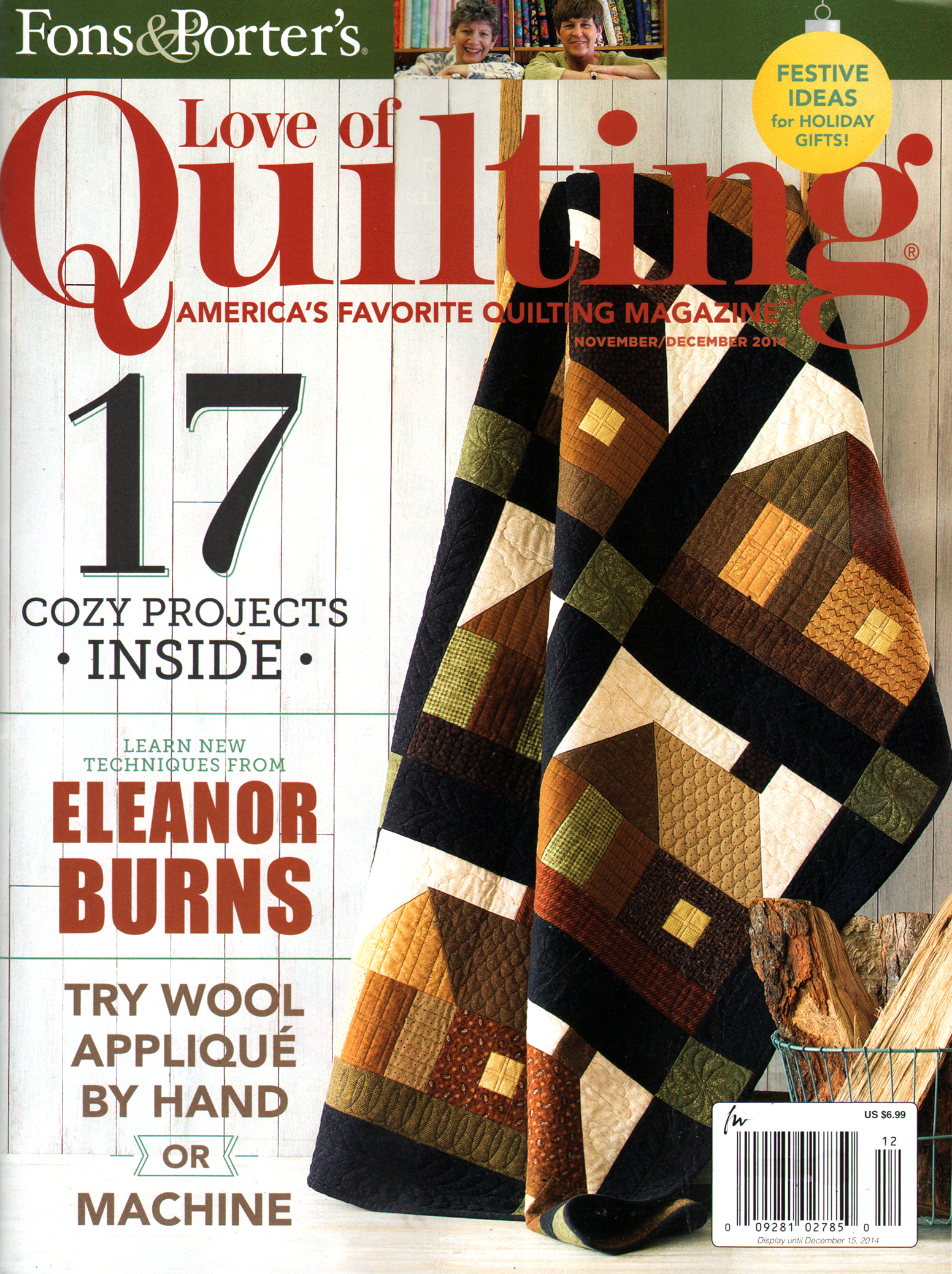Fons-and-Porters-Love-of-Quilting November 01, 2014 Issue Cover