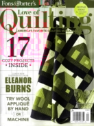 Fons-and-Porters-Love-of-Quilting November 01, 2014 Issue Cover