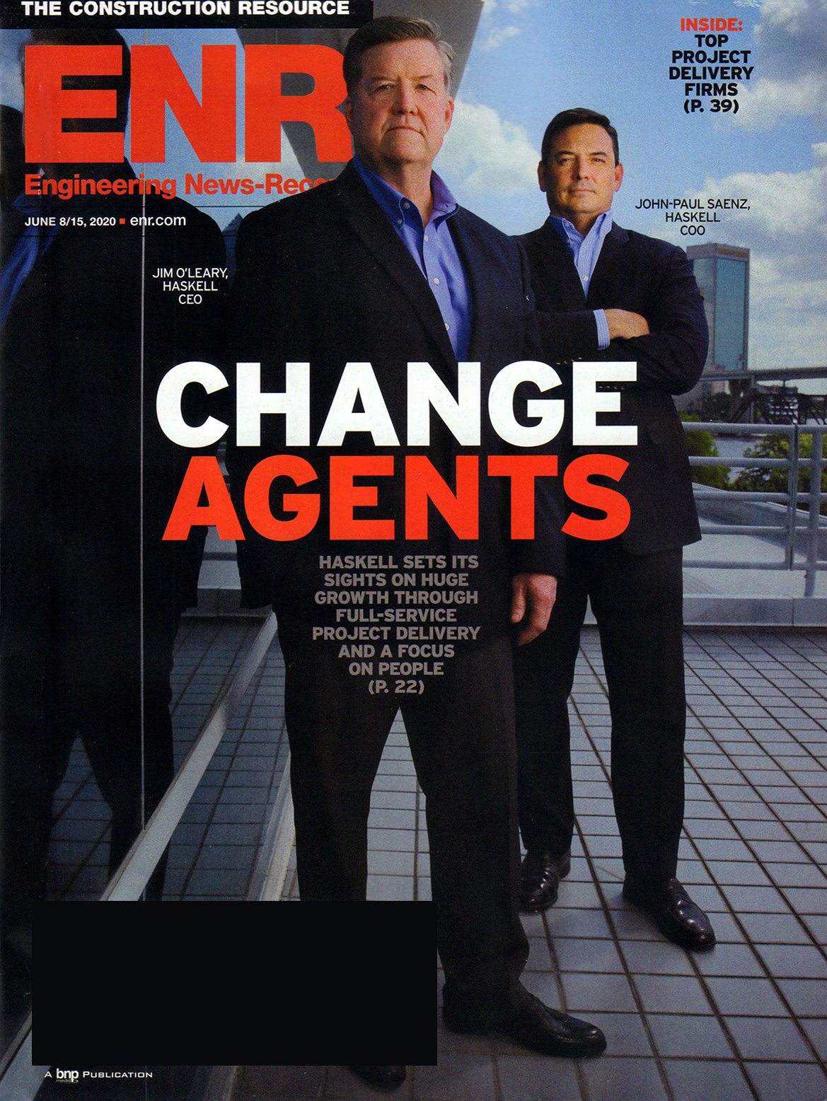 Engineering-News-Record June 08, 2020 Issue Cover