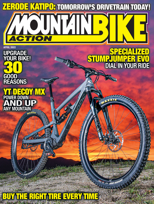 Mountain-Bike-Action April 01, 2022 Issue Cover