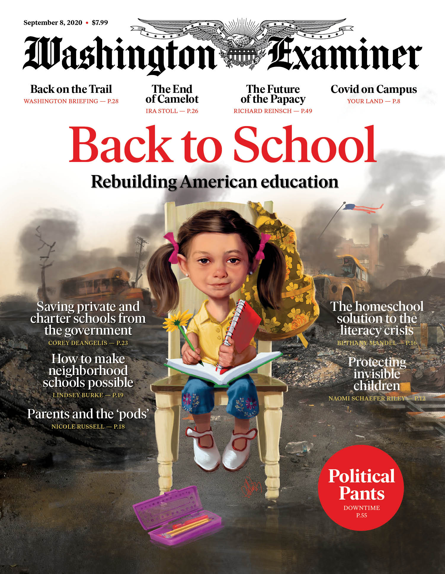 Washington-Examiner September 08, 2020 Issue Cover