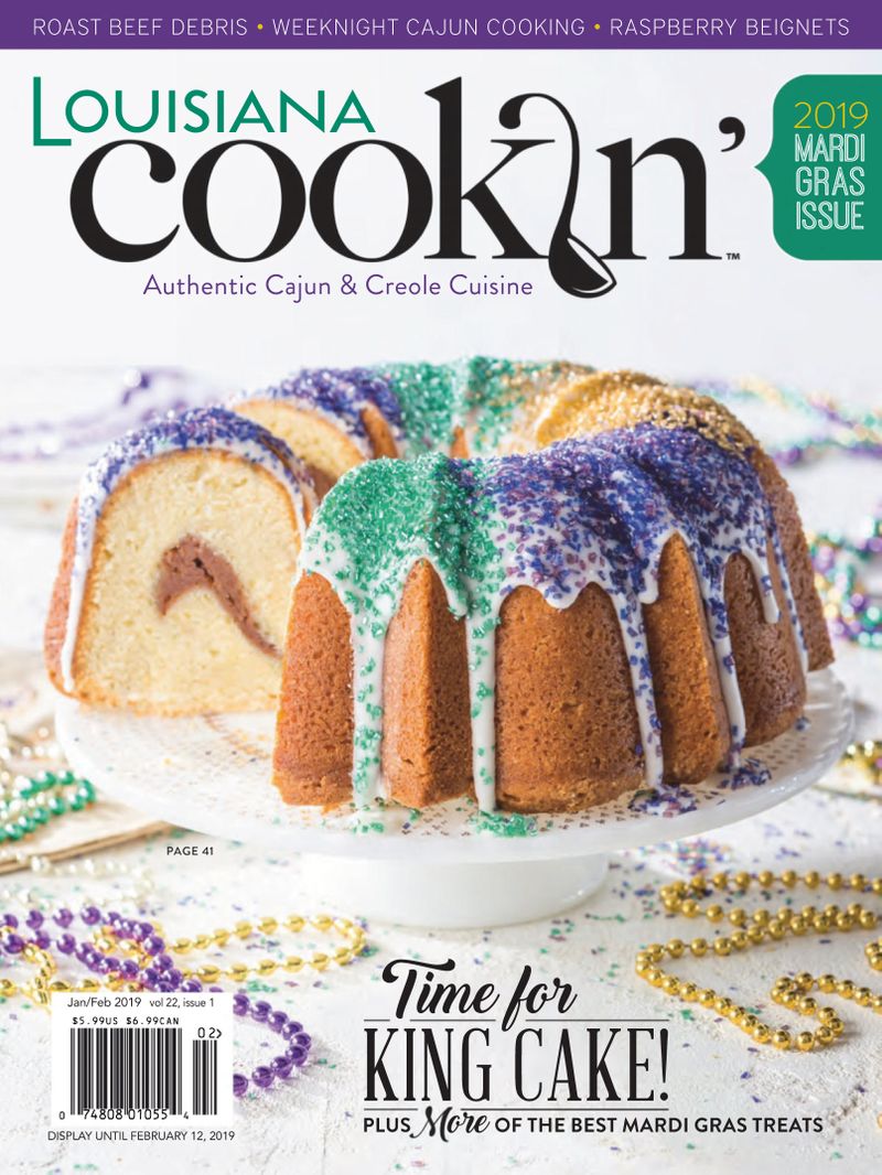 Louisiana-Cookin January 01, 2019 Issue Cover