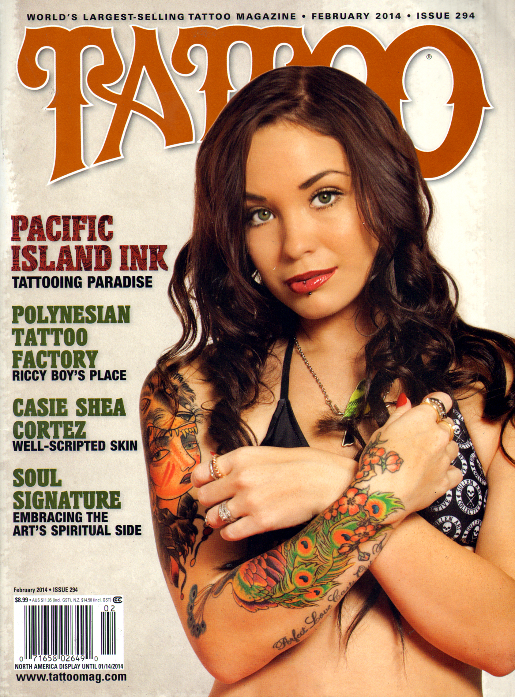 Tattoo February 01, 2014 Issue Cover