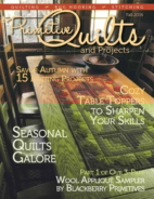 Primitive-Quilts-and-Projects September 01, 2016 Issue Cover