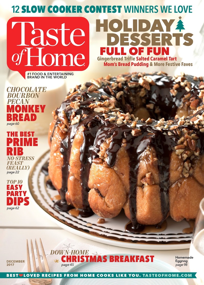 taste-of-home December 01, 2017 Issue Cover