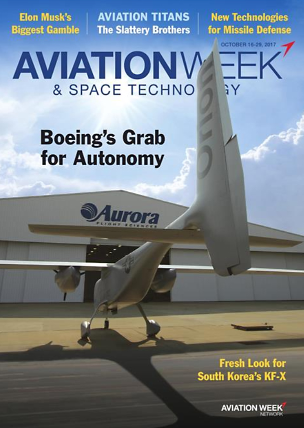 Aviation-Week-and-Space-Technology October 16, 2017 Issue Cover