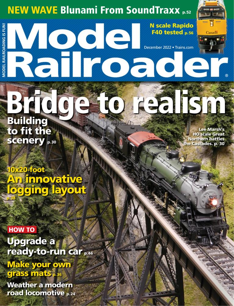 model-railroader December 01, 2022 Issue Cover