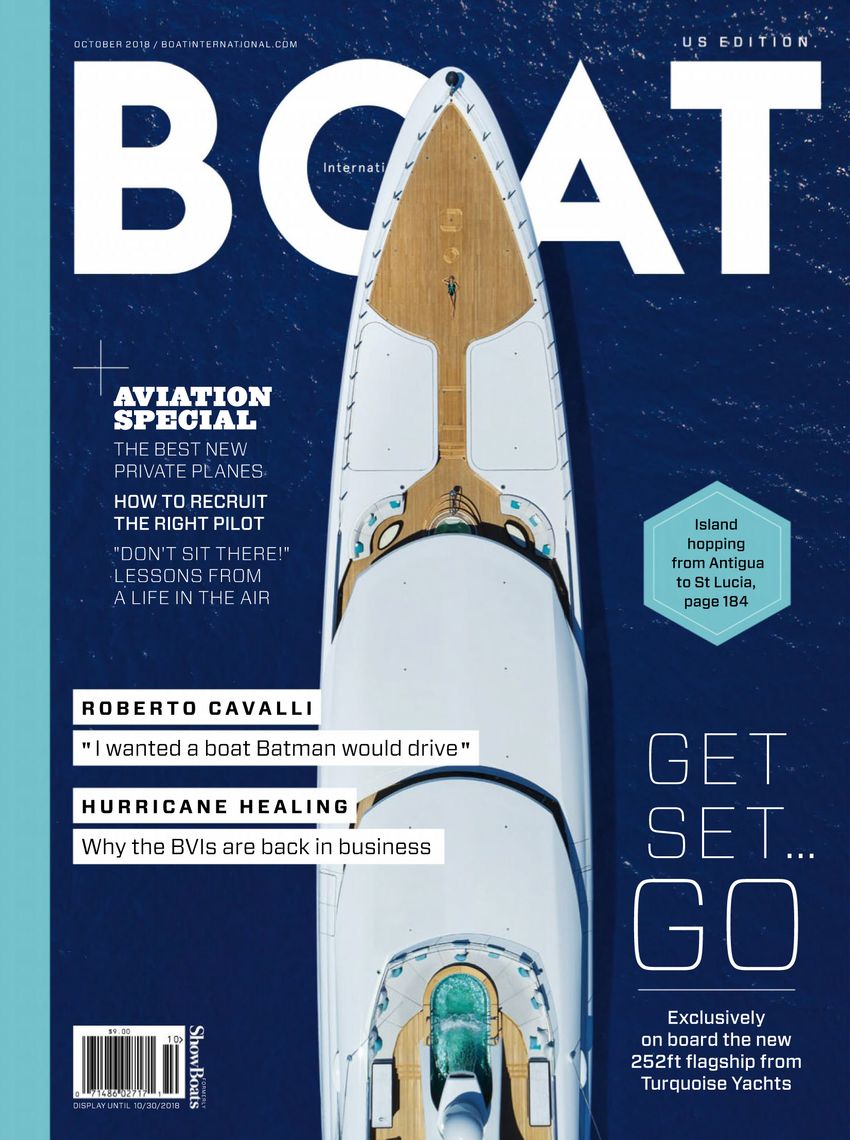 Boat-International-US October 01, 2018 Issue Cover