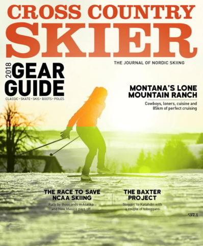 Cross Country Skier September 01, 2017 Issue Cover
