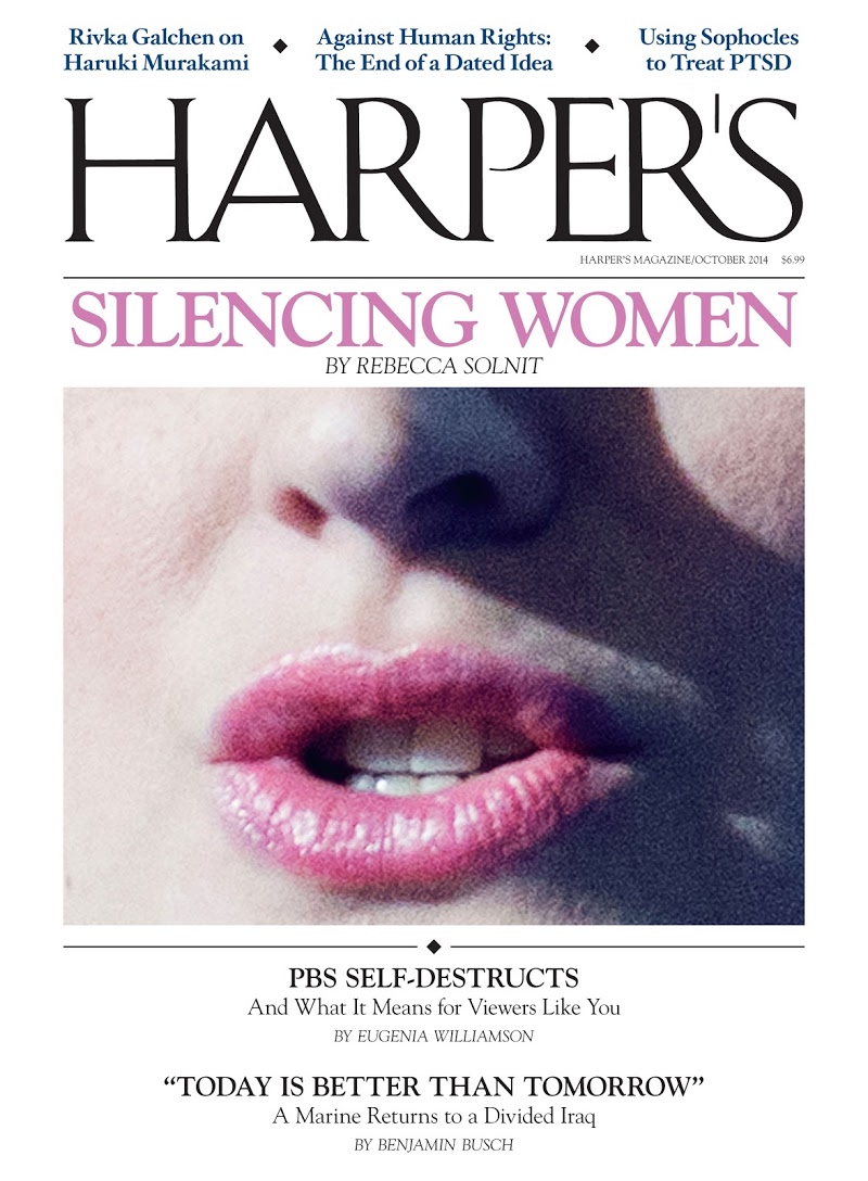 Harpers October 01, 2014 Issue Cover