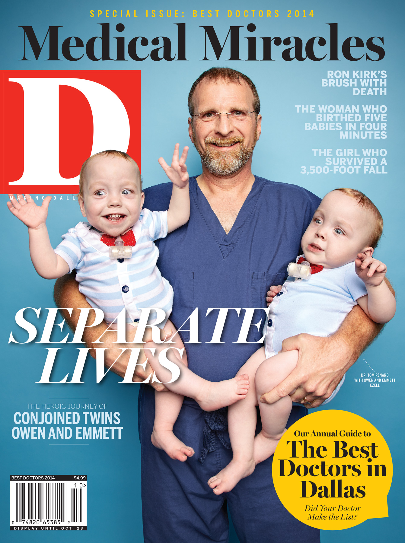 D-Magazine October 01, 2014 Issue Cover