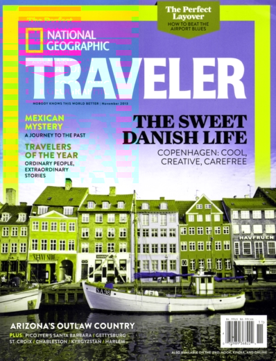 National Geographic Traveler November 01, 2013 Issue Cover