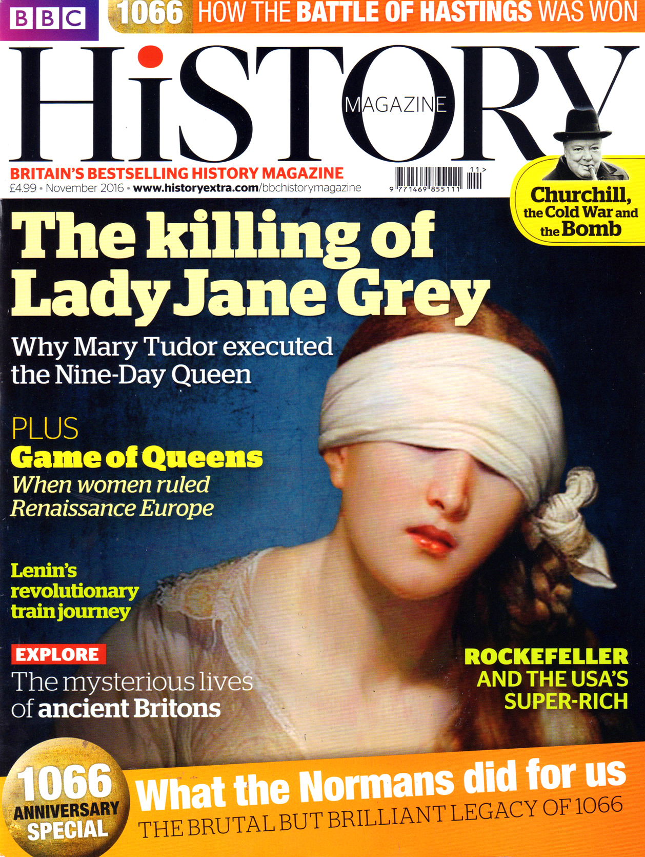 BBC-History November 01, 2016 Issue Cover
