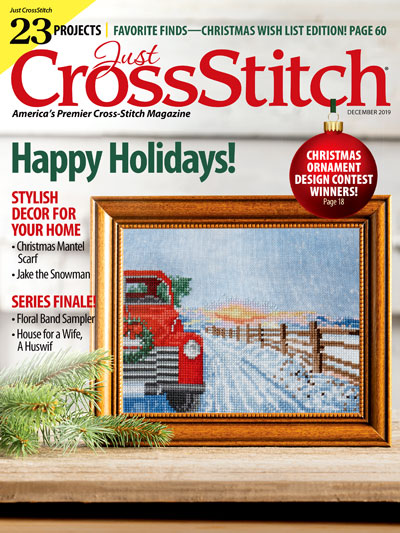 Just-CrossStitch December 01, 2019 Issue Cover