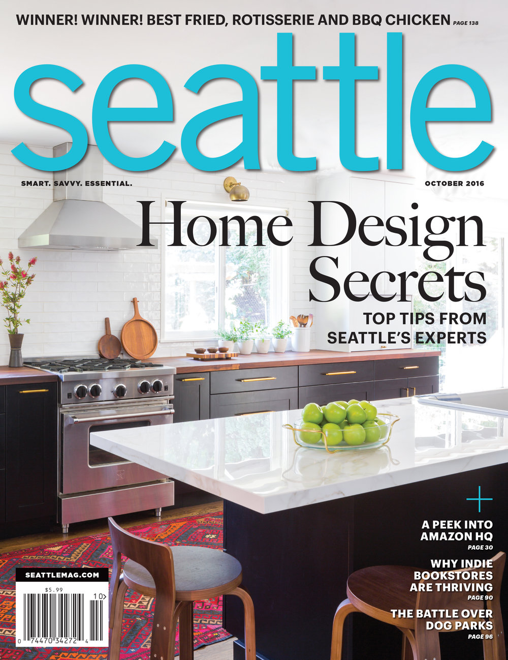 Seattle-Magazine October 01, 2016 Issue Cover