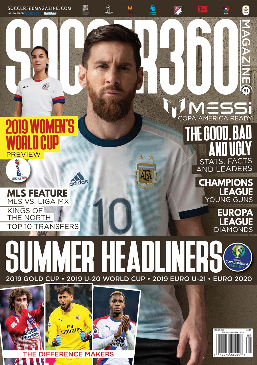 Soccer-360 May 01, 2019 Issue Cover