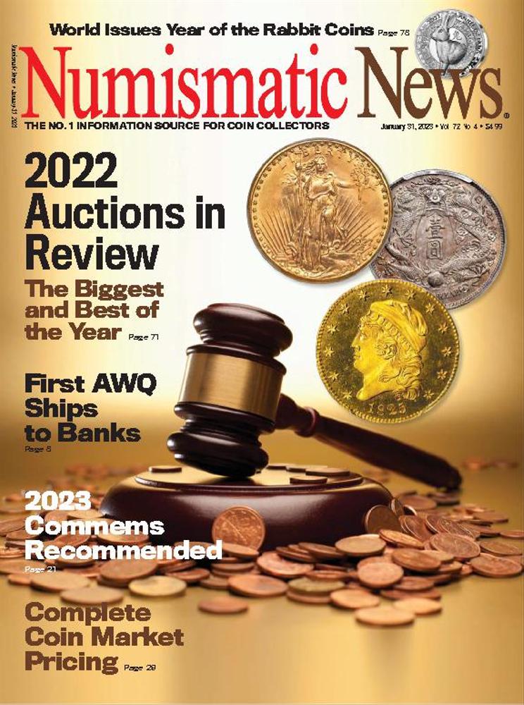 Numismatic-News January 31, 2023 Issue Cover