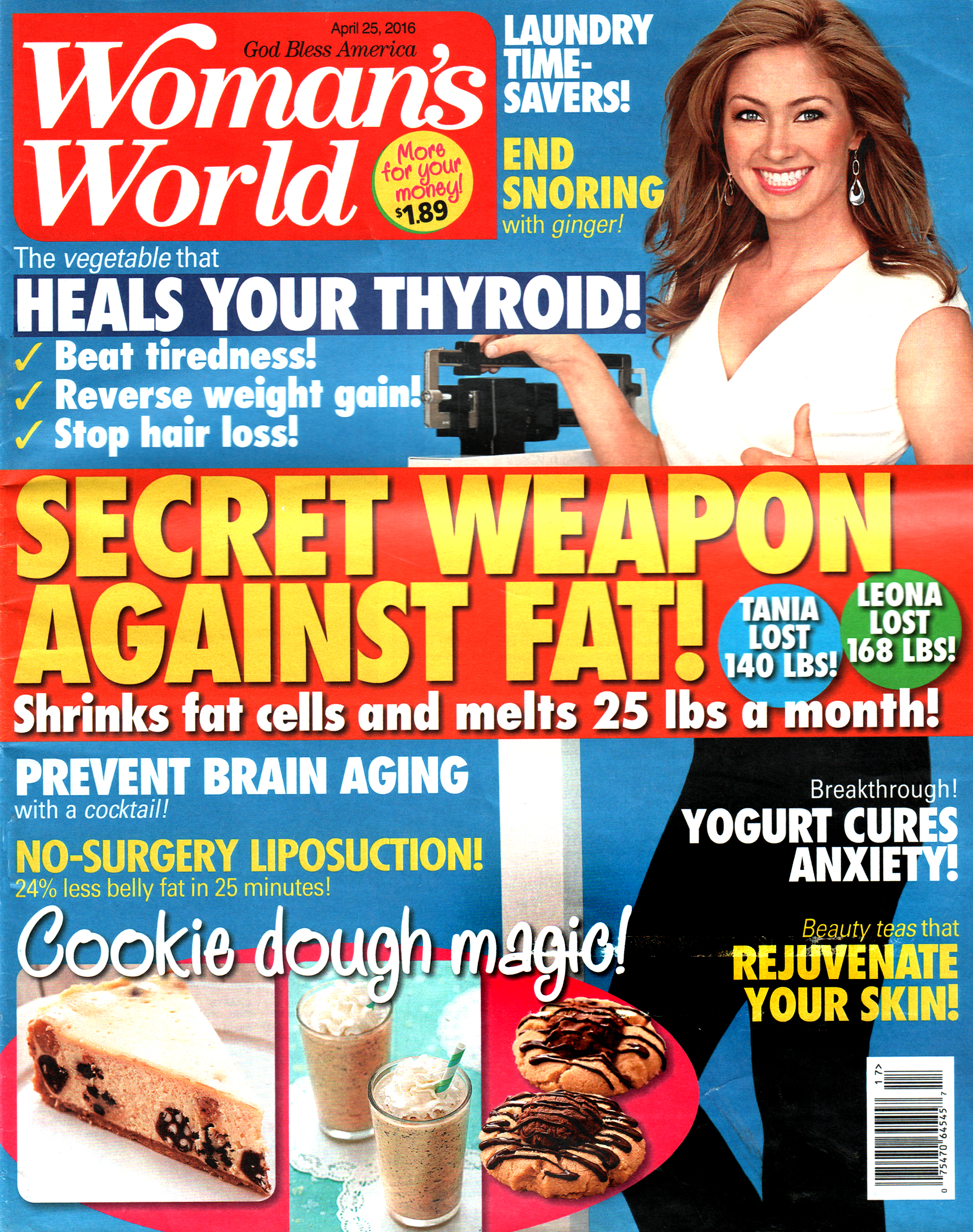 Womans-World April 25, 2016 Issue Cover