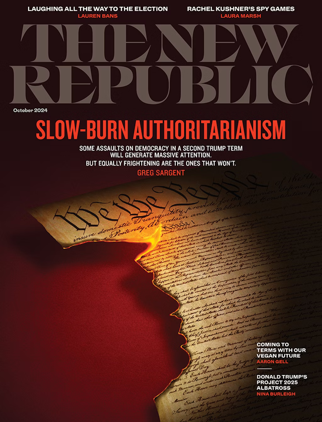 The-New-Republic October 01, 2024 Issue Cover