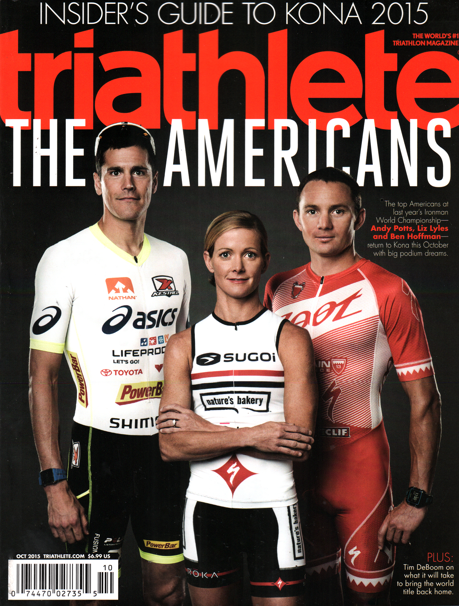 Triathlete October 01, 2015 Issue Cover