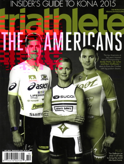 Triathlete October 01, 2015 Issue Cover